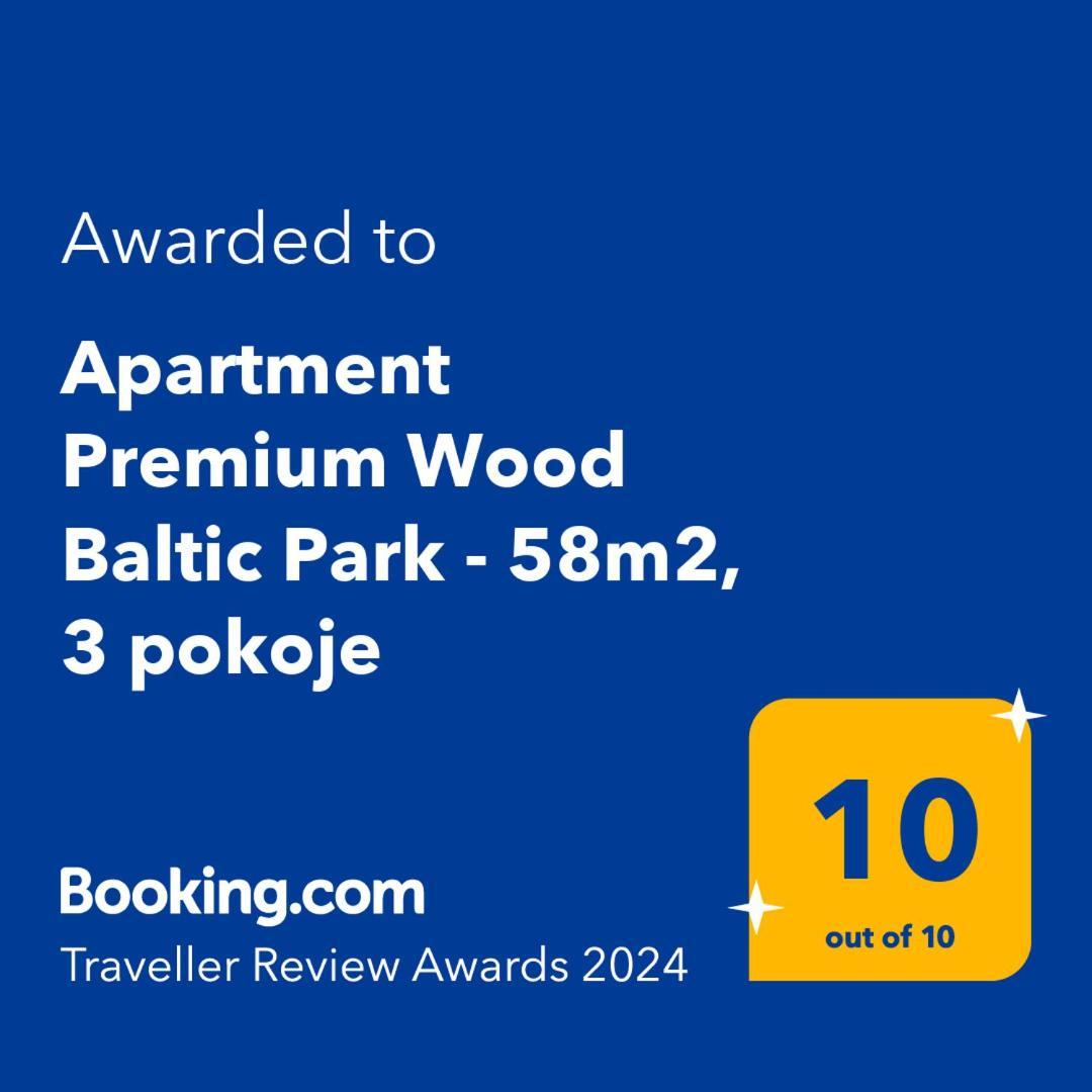 Apartment Premium Wood Baltic Park - 58M2, 3 Pokoje Stegna  Εξωτερικό φωτογραφία
